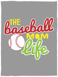 Baseball Mom Cozy Plush Fleece Blanket - 30x40 - Inside The Batters Box