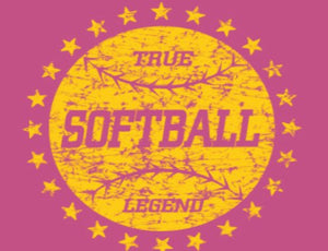 True Softball Legend T-Shirt - Inside The Batters Box