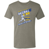 Born to Play Triblend T-Shirt - Inside The Batters Box
