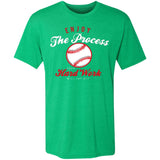 Enjoy The Process Triblend T-Shirt - Inside The Batters Box