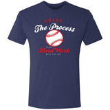 Enjoy The Process Triblend T-Shirt - Inside The Batters Box