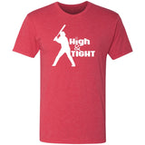 High and Tight Triblend T-Shirt - Inside The Batters Box