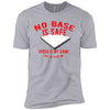 No Base Safe Boys' Cotton T-Shirt - Inside The Batters Box