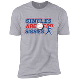 Singles Sissies Boys' Cotton T-Shirt - Inside The Batters Box