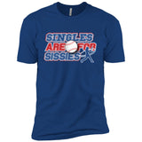 Singles Sissies Boys' Cotton T-Shirt - Inside The Batters Box