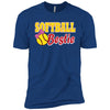 Softball Bestie Girls Cotton T-Shirt - Inside The Batters Box