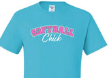 Softball Chick T-Shirt - Inside The Batters Box