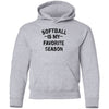Softball Favorite Youth Pullover Hoodie - Inside The Batters Box