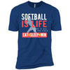 Softball is Life Girls' Cotton T-Shirt - Inside The Batters Box