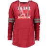 Softball is Life Hooded Low Key Pullover - Inside The Batters Box