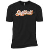 Softball Script Girls Cotton T-Shirt - Inside The Batters Box