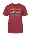 Softball Stacked Tee - Inside The Batters Box